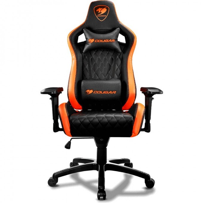 Кресло компьютерное игровое COUGAR ARMOR S Black-Orange