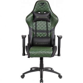 Кресло компьютерное игровое COUGAR ARMOR ONE X BLACK-GREEN