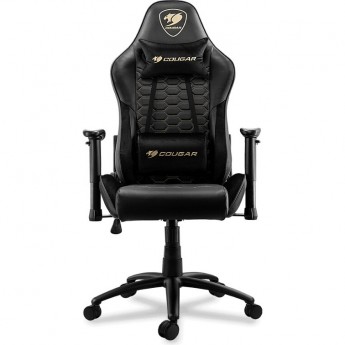 Кресло компьютерное игровое COUGAR OUTRIDER ROYAL BLACK-GOLD