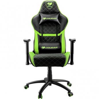 Кресло компьютерное игровое COUGAR NEON GREEN BLACK-GREEN