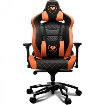 Кресло компьютерное игровое COUGAR THRONE BLACK-ORANGE