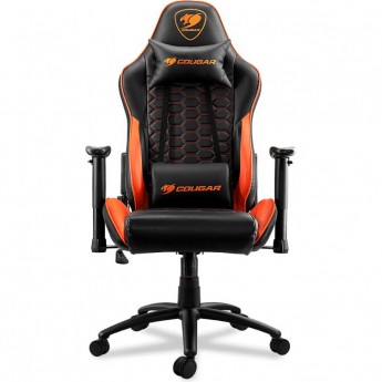 Кресло компьютерное игровое COUGAR OUTRIDER BLACK-ORANGE